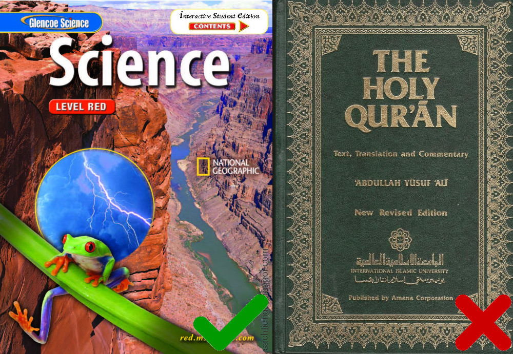 Quran and science - scientific errors in the Quran and proofs of its humanness